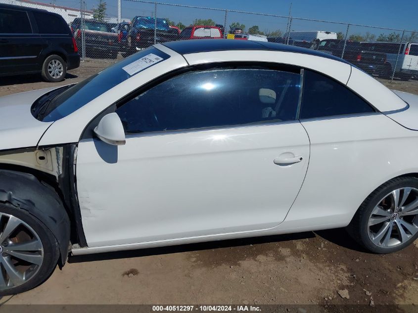 2008 Volkswagen Eos Vr6 VIN: WVWDB71F58V051631 Lot: 40512297