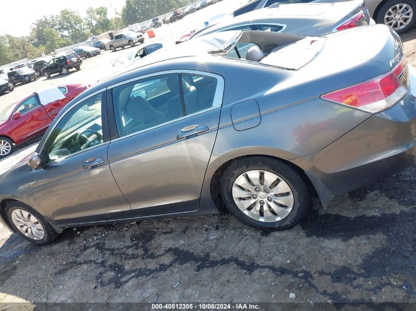 1HGCP2F37CA233783 2012 Honda Accord 2.4 Lx