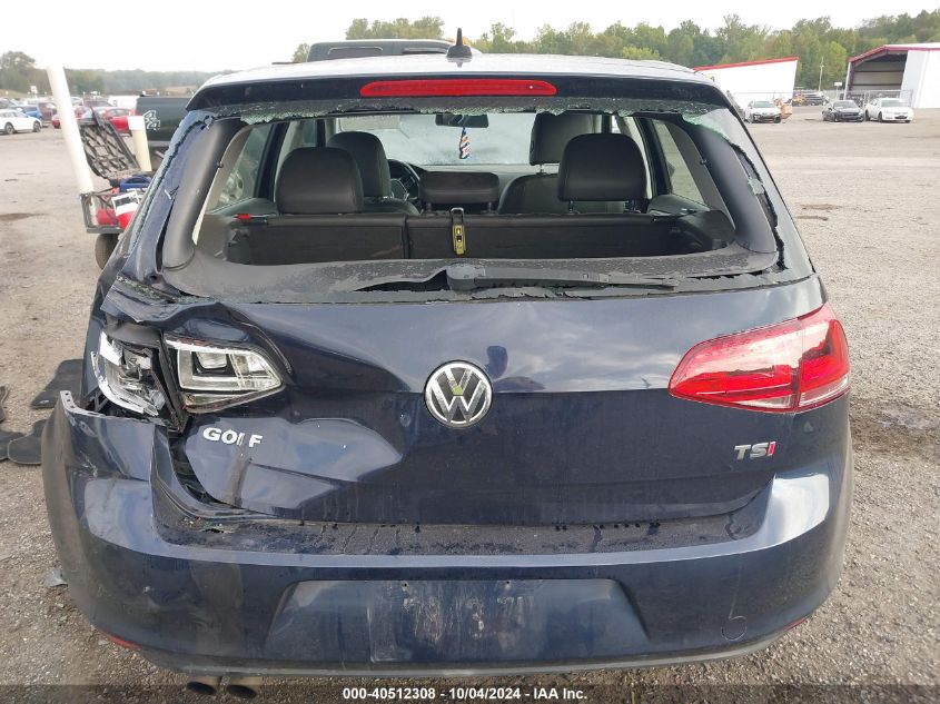 3VW217AUXFM011669 2015 Volkswagen Golf Tsi S 4-Door