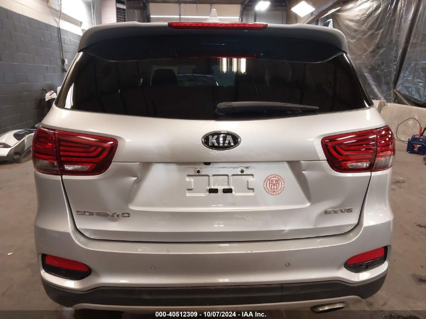 2019 KIA SORENTO 3.3L EX SPORT - 5XYPHDA58KG593726