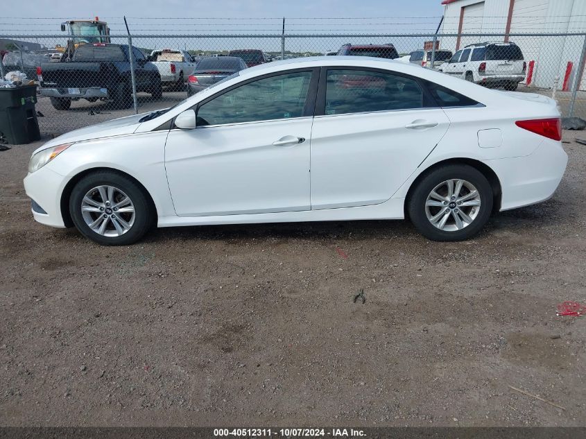 5NPEB4ACXEH930658 2014 Hyundai Sonata Gls