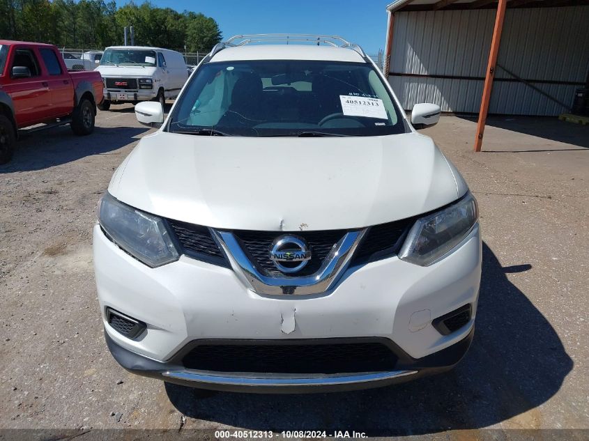 KNMAT2MT4GP733732 2016 Nissan Rogue Sv