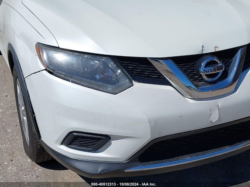 KNMAT2MT4GP733732 2016 Nissan Rogue Sv