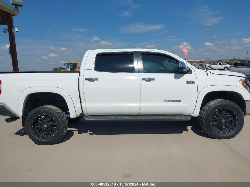 2016 Toyota Tundra Crewmax Limited VIN: 5TFHW5F14GX562466 Lot: 40512319