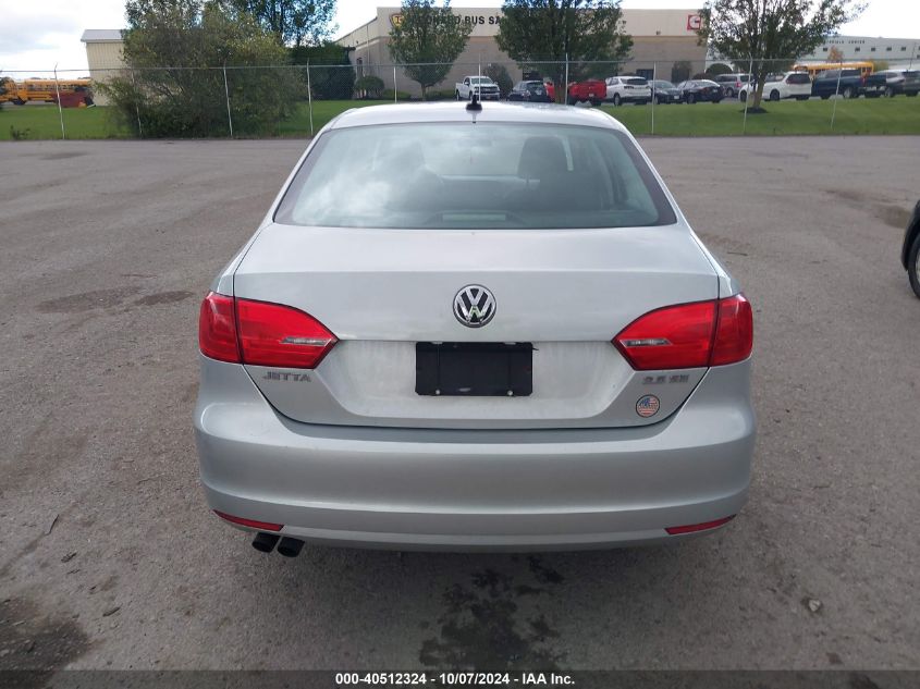 2013 Volkswagen Jetta 2.5L Se VIN: 3VWDP7AJ3DM363387 Lot: 40512324