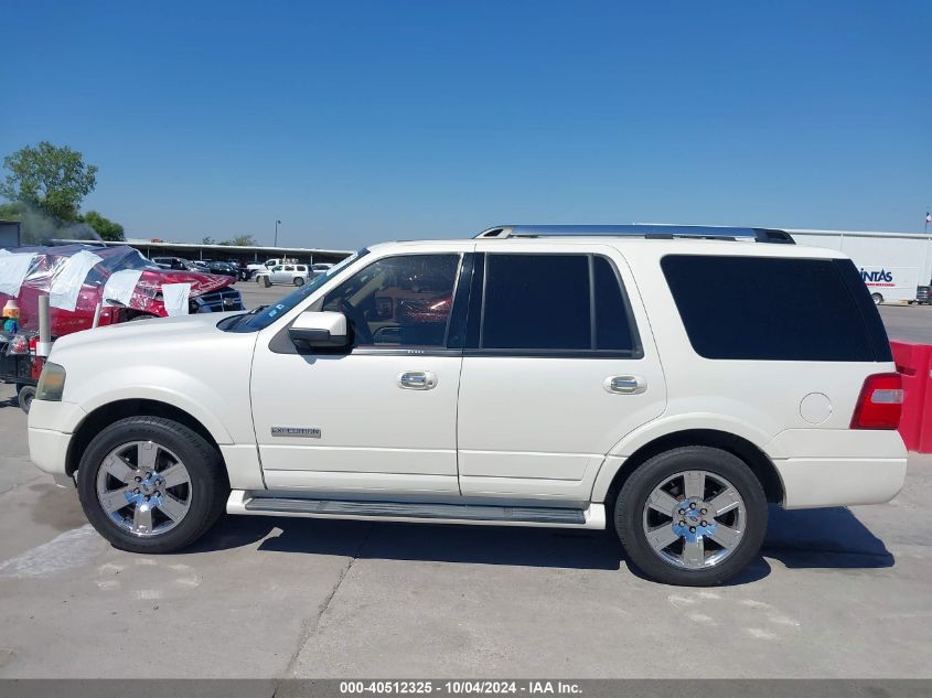 2007 Ford Expedition Limited VIN: 1FMFU19517LA97152 Lot: 40512325