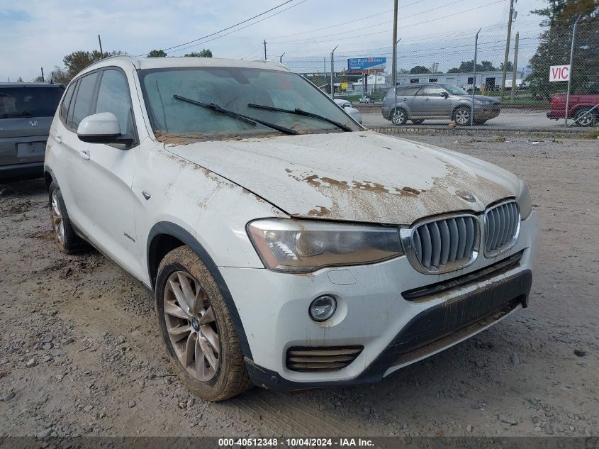 VIN 5UXWX9C58G0D75275 2016 BMW X3, Xdrive28I no.1