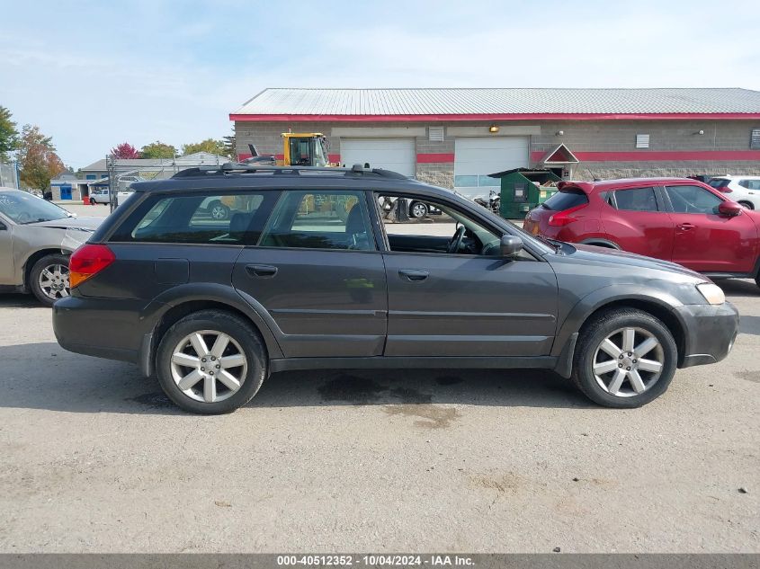 2007 Subaru Outback 2.5I Limited VIN: 4S4BP62C477306887 Lot: 40512352