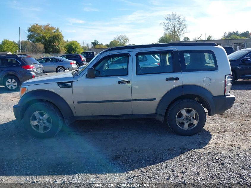 1D8GU28K18W247865 2008 Dodge Nitro Sxt