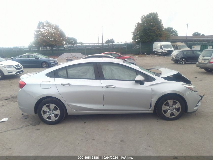 2017 Chevrolet Cruze Ls Auto VIN: 1G1BC5SM7H7279276 Lot: 40512386