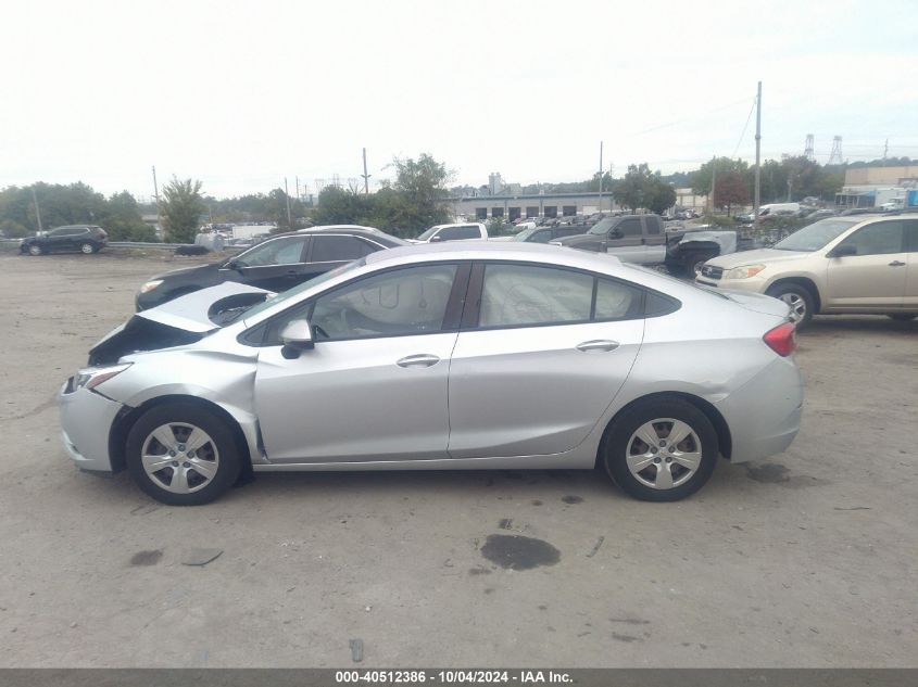 2017 Chevrolet Cruze Ls Auto VIN: 1G1BC5SM7H7279276 Lot: 40512386