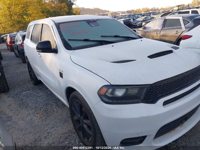 2018 Dodge Durango R/T Rwd VIN: 1C4SDHCT7JC279609 Lot: 40512391