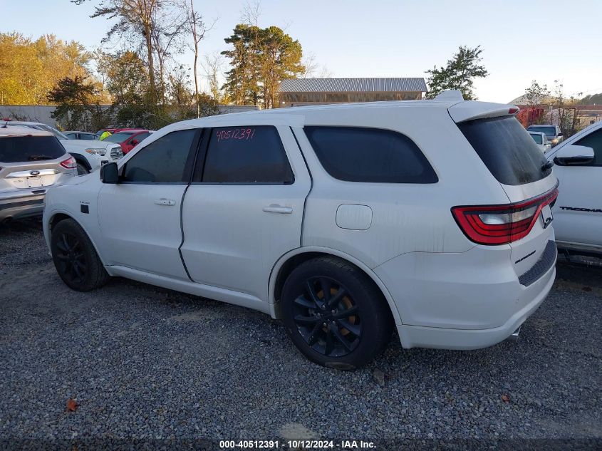 2018 Dodge Durango R/T Rwd VIN: 1C4SDHCT7JC279609 Lot: 40512391