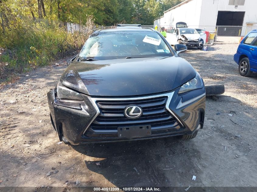 2017 Lexus Nx 200T VIN: JTJBARBZ7H2143210 Lot: 40512399