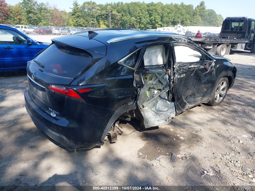VIN JTJBARBZ7H2143210 2017 LEXUS NX 200T