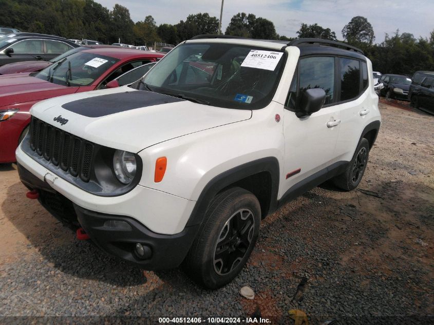 VIN ZACCJBCT8GPD57765 2016 Jeep Renegade, Trailhawk no.2