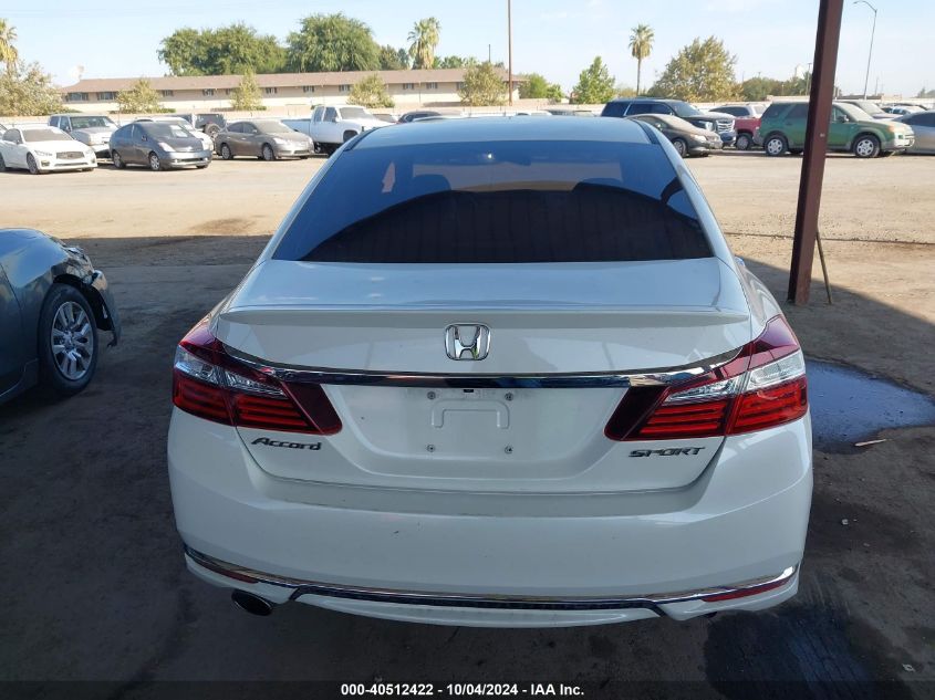 1HGCR2F51HA167234 2017 Honda Accord Sport