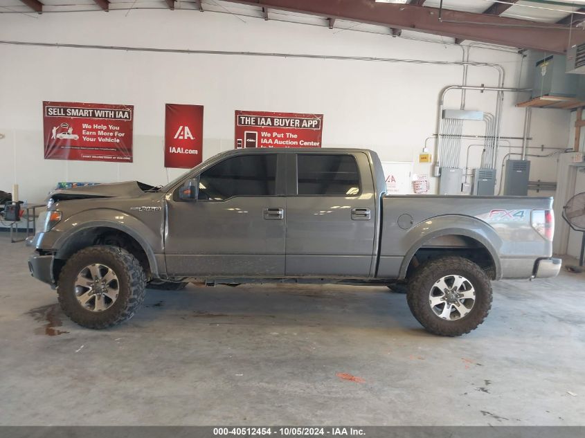 2014 Ford F150 Supercrew VIN: 1FTFW1EFXEFA06825 Lot: 40512454