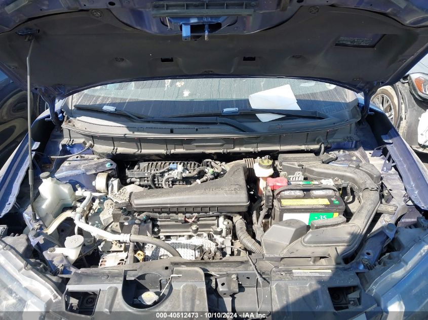 2017 Nissan Rogue S VIN: KNMAT2MT6HP592941 Lot: 40512473