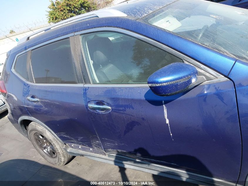 2017 Nissan Rogue S VIN: KNMAT2MT6HP592941 Lot: 40512473