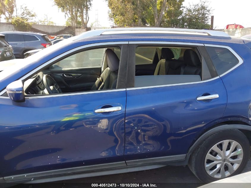 2017 Nissan Rogue S VIN: KNMAT2MT6HP592941 Lot: 40512473