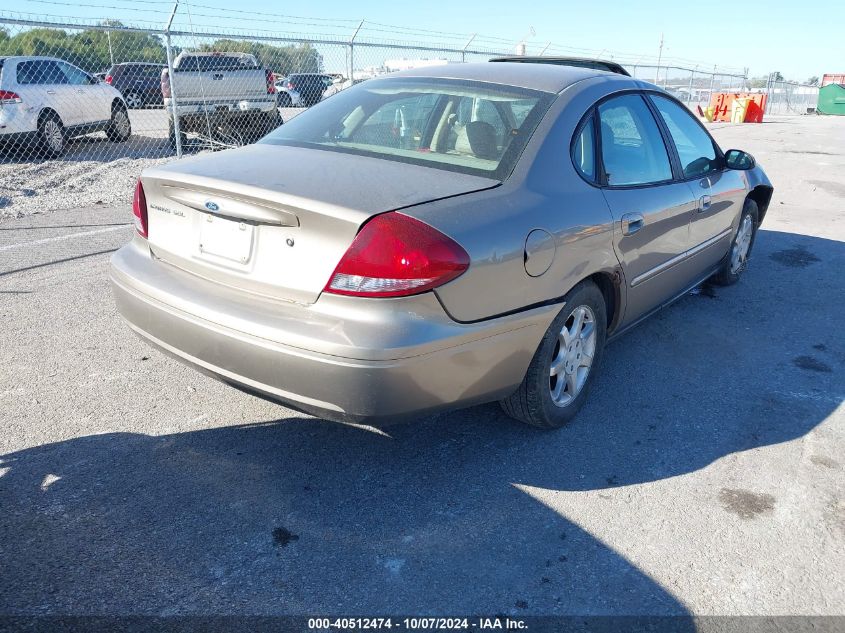 2006 Ford Taurus Sel VIN: 1FAFP56U76A177411 Lot: 40512474