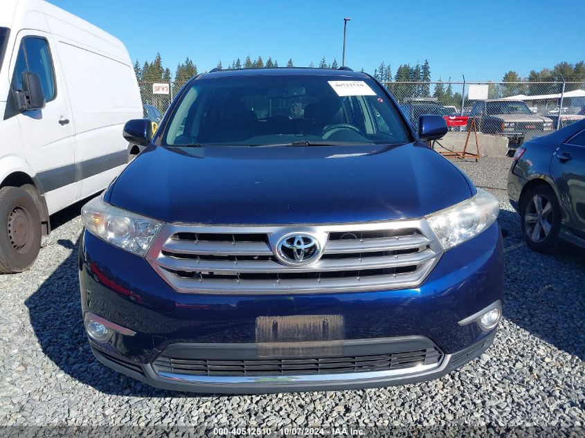 5TDBK3EH4BS091728 2011 Toyota Highlander Se V6