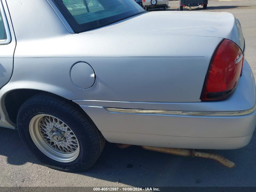 2000 Mercury Grand Marquis Ls VIN: 2MEFM75W0YX732354 Lot: 40512597