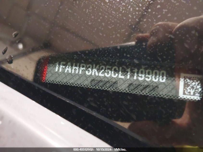 2012 Ford Focus Se VIN: 1FAHP3K25CL119900 Lot: 40512602