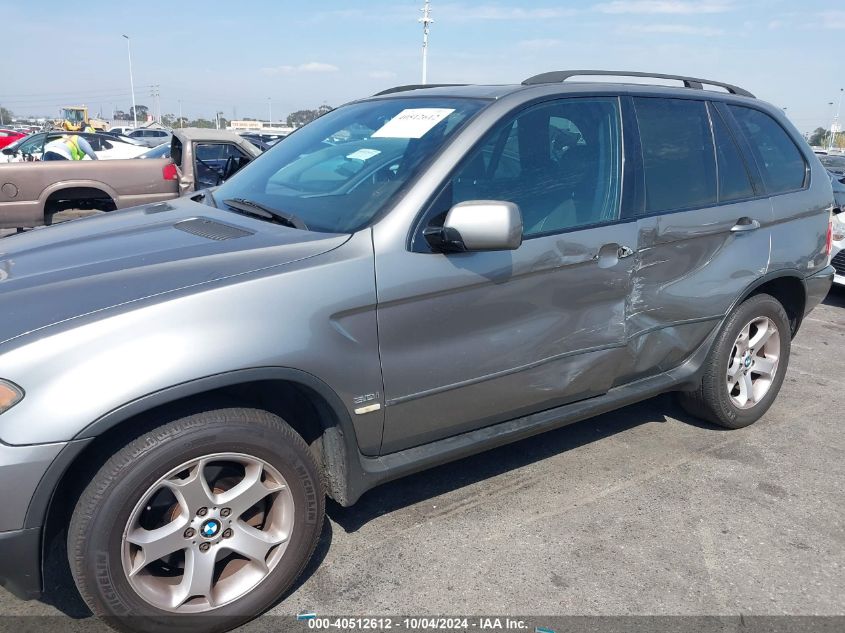5UXFA13576LY46104 2006 BMW X5 3.0I