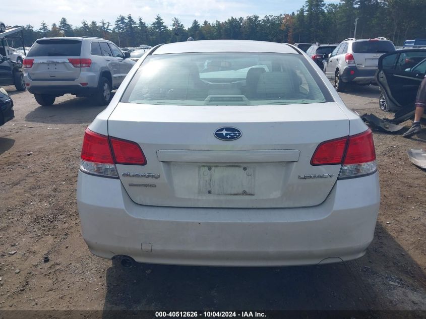 2011 Subaru Legacy 2.5I Premium VIN: 4S3BMBG67B3253420 Lot: 40512626