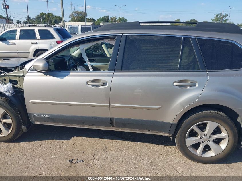 2014 Subaru Outback 2.5I Premium VIN: 4S4BRBCC3E3280692 Lot: 40512640