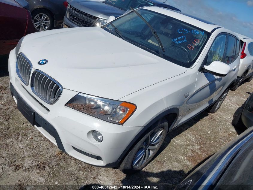 VIN 5UXWX9C54D0A21409 2013 BMW X3, Xdrive28I no.2