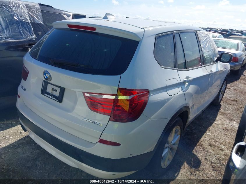 VIN 5UXWX9C54D0A21409 2013 BMW X3, Xdrive28I no.4