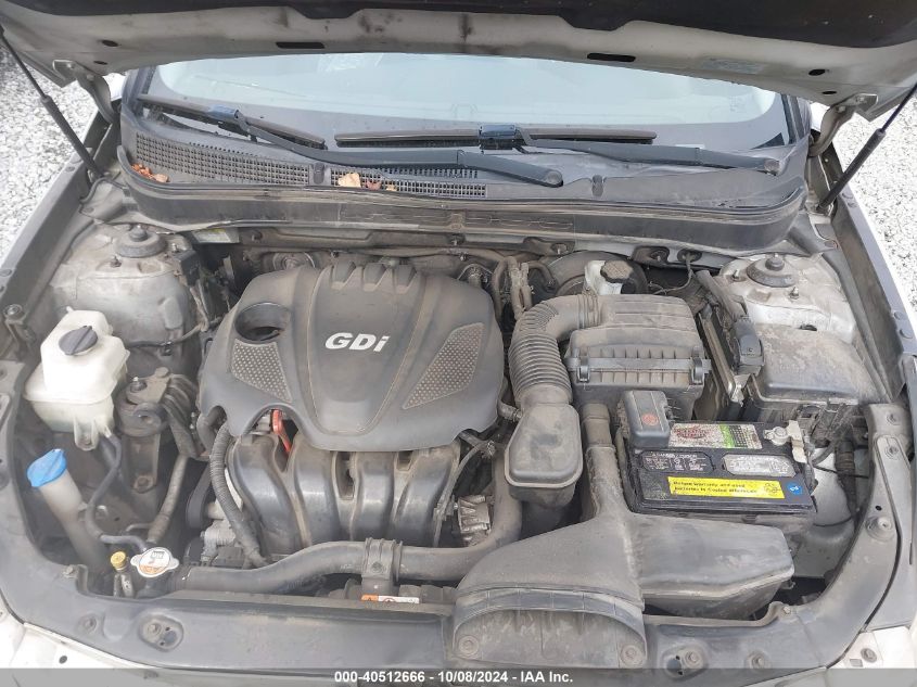 2013 Hyundai Sonata Gls VIN: 5NPEB4ACXDH633453 Lot: 40512666