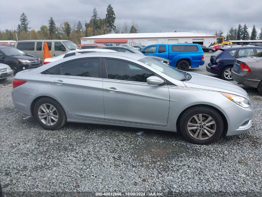 2013 Hyundai Sonata Gls VIN: 5NPEB4ACXDH633453 Lot: 40512666