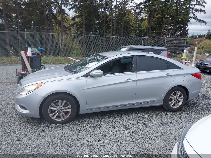 2013 Hyundai Sonata Gls VIN: 5NPEB4ACXDH633453 Lot: 40512666