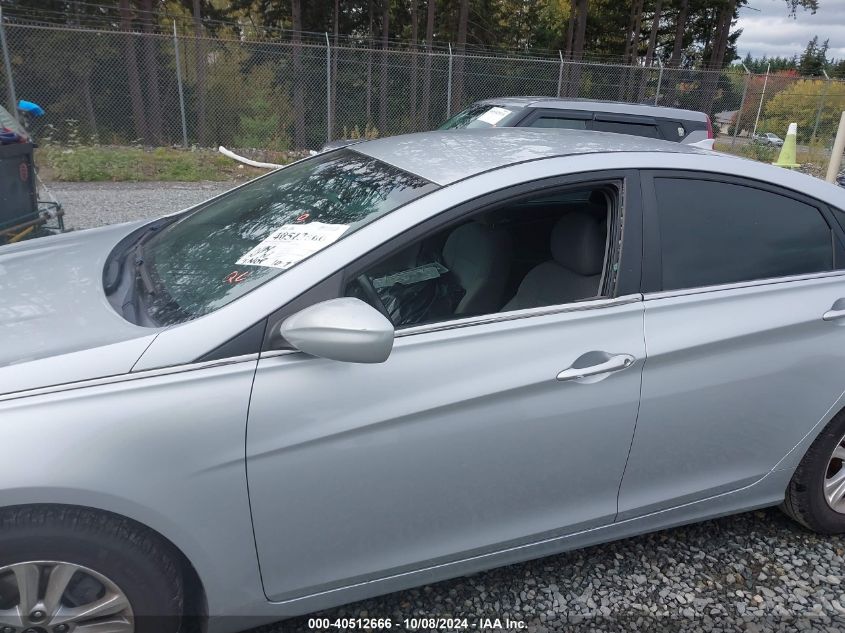 2013 Hyundai Sonata Gls VIN: 5NPEB4ACXDH633453 Lot: 40512666