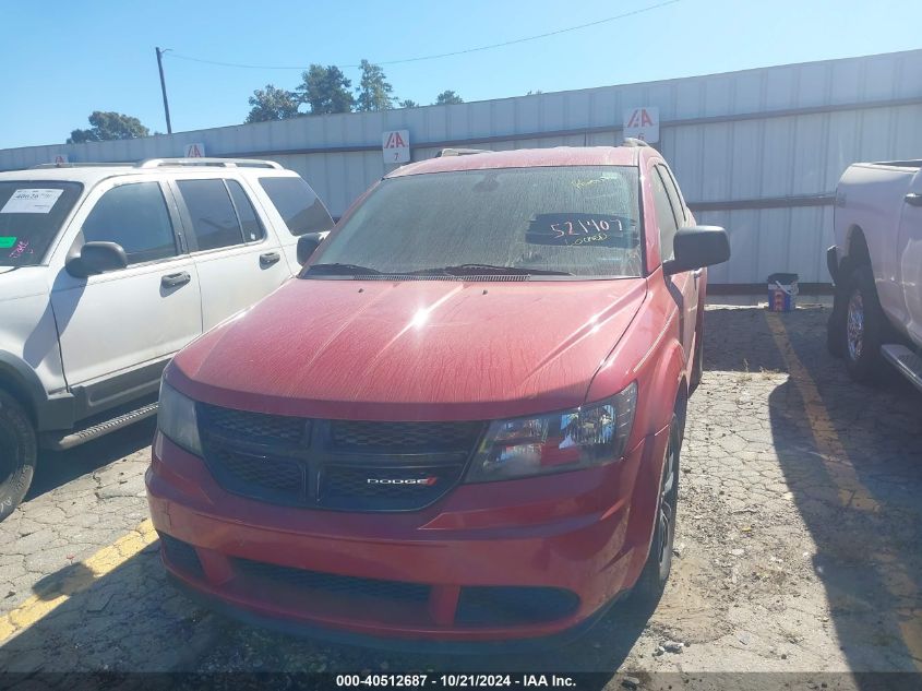 2018 Dodge Journey Se VIN: 3C4PDCAB2JT521407 Lot: 40512687