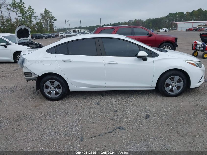 2018 Chevrolet Cruze Ls Auto VIN: 1G1BC5SM9J7182991 Lot: 40512695