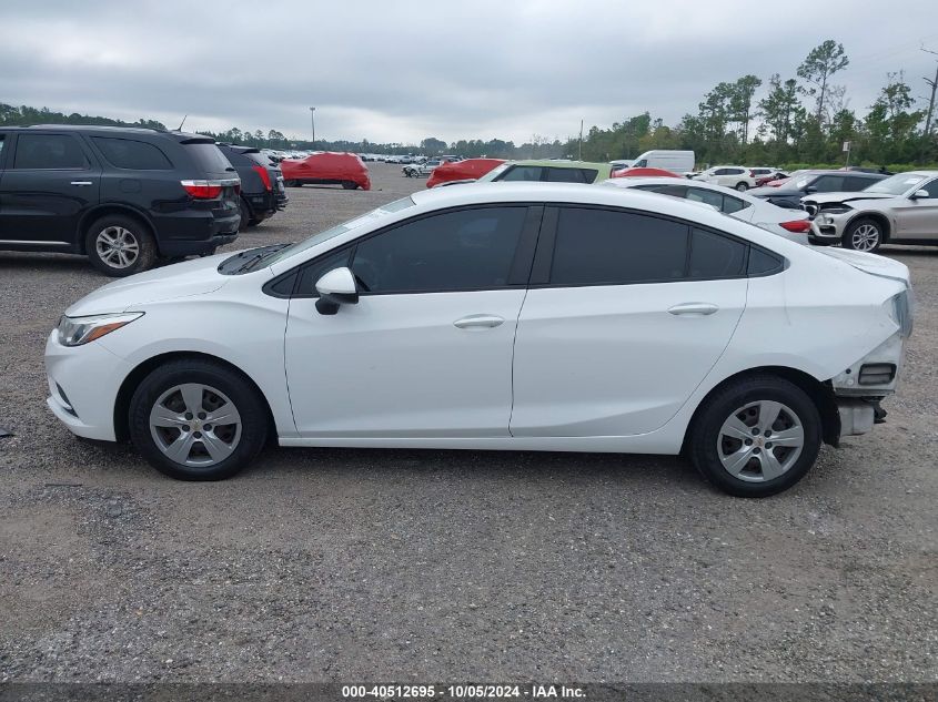 2018 Chevrolet Cruze Ls Auto VIN: 1G1BC5SM9J7182991 Lot: 40512695