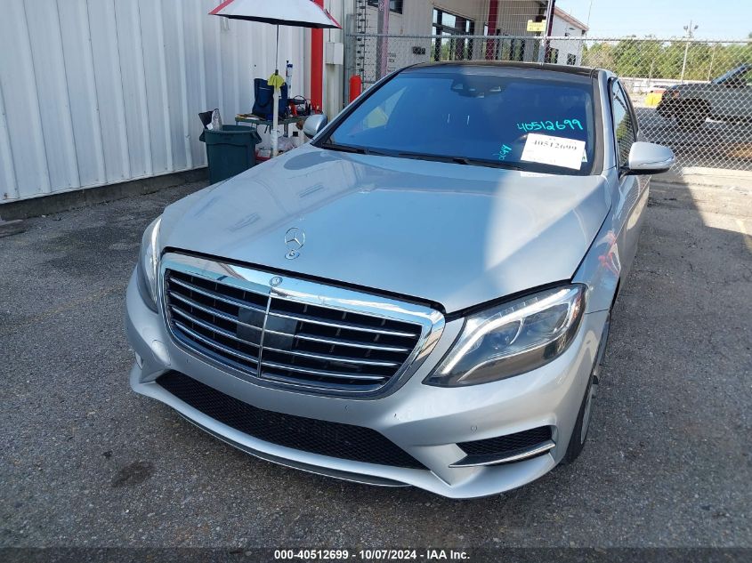 WDDUG8CB3EA009176 2014 Mercedes-Benz S 550