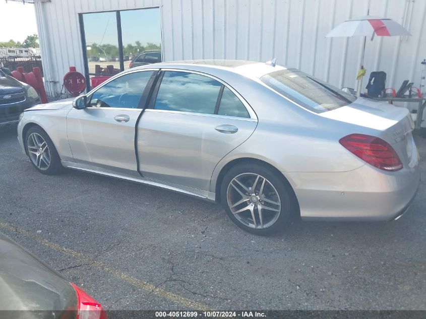 WDDUG8CB3EA009176 2014 Mercedes-Benz S 550