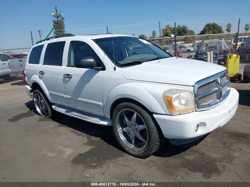 2005 Dodge Durango Limited VIN: 1D8HD58D45F581813 Lot: 40512715