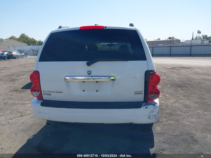 2005 Dodge Durango Limited VIN: 1D8HD58D45F581813 Lot: 40512715