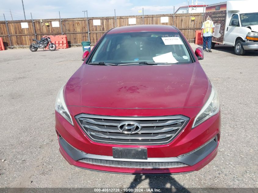 5NPE34AFXGH272382 2016 Hyundai Sonata Sport