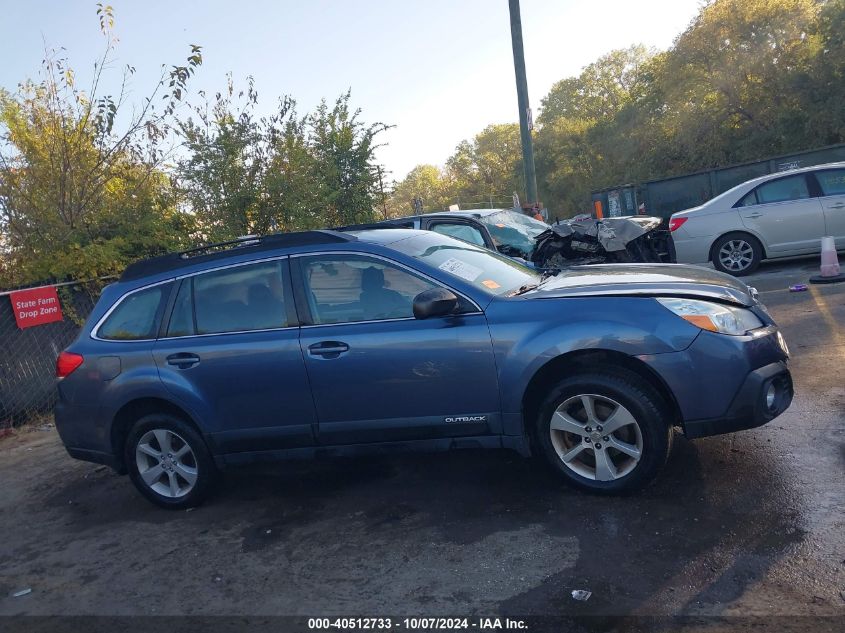 2014 Subaru Outback 2.5I VIN: 4S4BRCACXE3243020 Lot: 40512733