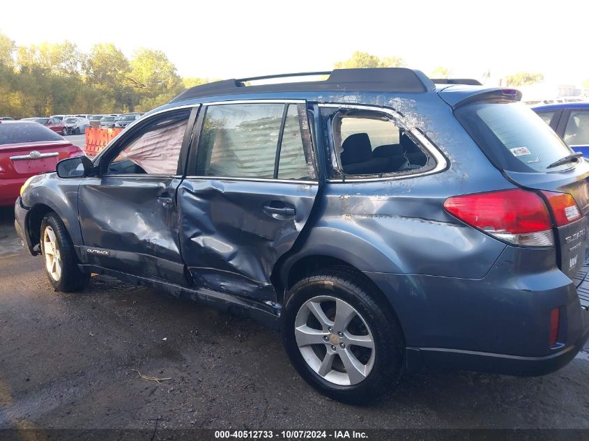 2014 Subaru Outback 2.5I VIN: 4S4BRCACXE3243020 Lot: 40512733