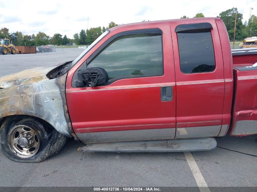 2001 Ford F-250 Lariat/Xl/Xlt VIN: 1FTNX20L81EB80968 Lot: 40512736