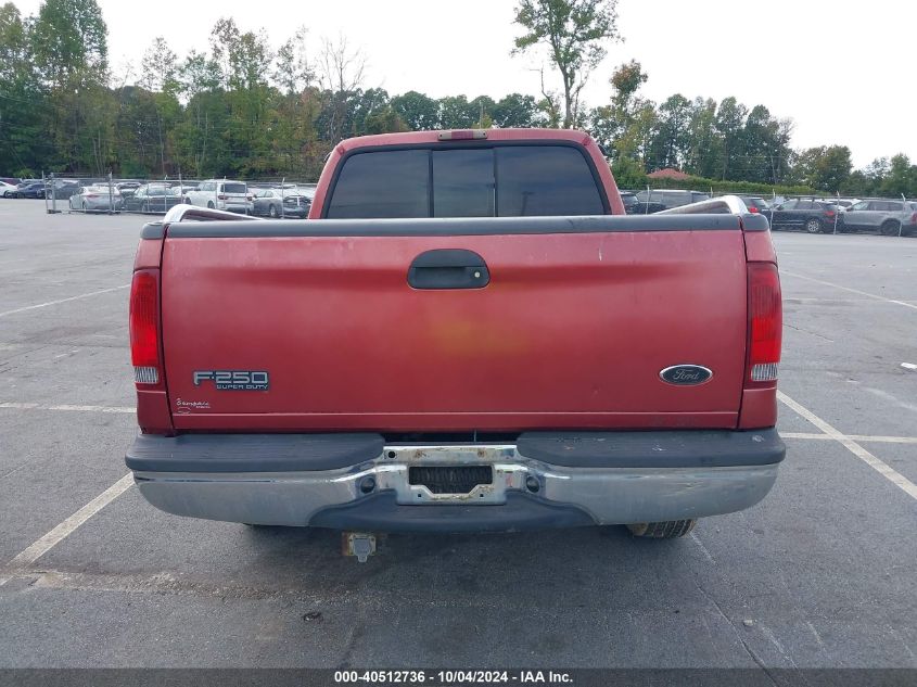 2001 Ford F-250 Lariat/Xl/Xlt VIN: 1FTNX20L81EB80968 Lot: 40512736